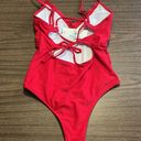 Beachsissi NWT  Small Red One Piece Swimsuit Bathing Suit NEW Photo 1