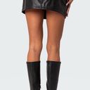 Edikted Faux Leather Cargo Mini Skirt Photo 1