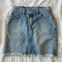 Levi’s Denim Mini Skirt Photo 0