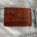 One Teaspoon  Awesome Baggie Jeans Blue Light Wash Highly Destroyed Distressed Photo 7