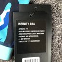 infinity FOURLAPS  SPORTS BRA Multi Blue Premium Athletic Sports Bra SMALL $68 Photo 5