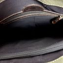 Versacarry Concel Carry Tote Olive Green Brown‎ Leather Trim 14.5"X10" Handbag Photo 8