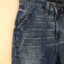 J.Crew  Mercantile High Rise Hi Waist Cropped Utility Jeans stretch womens 26 Photo 93