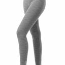 Fruit of the Loom Size XS 0-2  Grey Thermal Waffle Leggings Photo 2