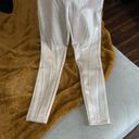 Mugler Embossed Leggings in Pearl Beige Size 4 Photo 3