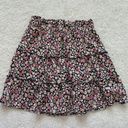 Wild Fable floral ruffle tiered mini skirt  Photo 3