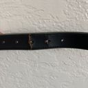 Dockers Vintage  made in USA khaki green leather belt Photo 5