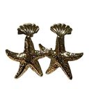 Brand New!! Nautical earrings with starfish and sea shells Photo 0