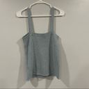 360 Cashmere  Joey Tank Top Cami Blue Small S Photo 3