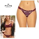 PilyQ New.  Vino lace fanned bikini Bottom.  Small. Retails $89 Photo 1