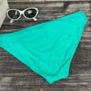 La Blanca  Aqua Blue Side Shirred Bikini Swim Bathing Suit Bottoms 8 Photo 1