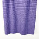 Pendleton  100% Virgin Wool Purple Houndstooth Plaid Pockets Lined Skirt, Size 8 Photo 8