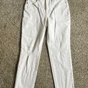 Banana Republic  White High Rise Slim Distressed Denim Size 29 Spring Easter Photo 1