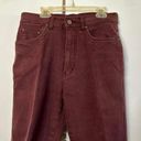 Bill Blass Burgundy Jeans size 10. Straight Leg. EUC. Purple Photo 0