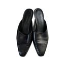 3.1 Phillip Lim  Leather Point Mule Black Sz 38 Photo 9