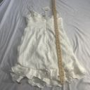 Angel Biba NWT M Medium MAGIC MOMENT RUCHED DRAWSTRING MINI DRESS WHITE Bachelorette Photo 9