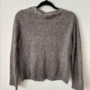 Sigrid Olsen  jeweled cardigan SZ L Photo 5