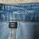 INC  core denim raw hem shorts size 6 NEW Photo 6