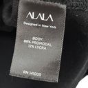 Alala  Slice Pullover Sweatshirt Black Mesh Long Sleeves Womens Size Medium M Photo 7