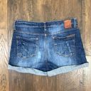 Dear John  American Standard Modern Luxury Jean Midi Shorts Rolled Cuffs Photo 3