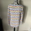 The Comfy Boden Stripes Ahead polka dot tshirt long sleeve size 14 Photo 3