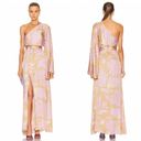 Alexis  Lio One Shoulder Maxi Dress in Serenity Sz M Photo 7