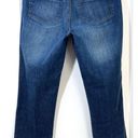 Tommy Hilfiger Capri Jeans 8 American Spirit Mid Rise Denim Blue Plain Pocket Photo 3