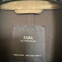 ZARA women trench coat / outerwear/ jacket with belt size s Photo 3