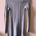 Hollister Co. Heather Gray Knit Sweater Dress Photo 0