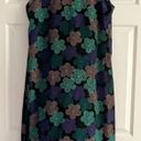 LuLaRoe Joy long black duster floral prints sleeveless cardigan size M Photo 5