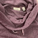 L.L.Bean Large Purple Plaid Matching Fleece Set Photo 2