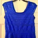 Xhilaration Blue Lace Summer Dress Juniors Photo 2