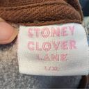 Stoney Clover Lane  Unisex Teddy Sweatshirt Brown Size L - XL Photo 5