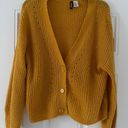 H&M Mustard Cardigan Photo 0