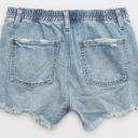 Aerie Stretch Jean Shorts Photo 1