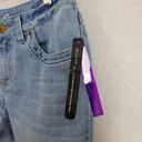INC  Denim Womens Jean Shorts Size 6 Blue Bermuda Capri Pockets Regular Fit Photo 71