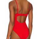 Good American NWT  Showoff Underwire One-Piece Swimsuit in Bright Poppy Photo 11