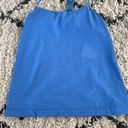 Nike  Essential Layered 2-in-1 Sporty Tankini Swim Top Small "Pacific Blue" Photo 3