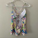 Jessica Simpson NWT  Spritz Tie Dye Tankini Set Womens Size Medium Photo 76