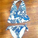 Ralph Lauren Blue Floral Y2k Tankini Set Size 8 1141 Photo 0