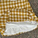 Reverse Yellow Gingham Dress Photo 3