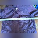 Cole Haan  wine colored hooded rain jacket Photo 2