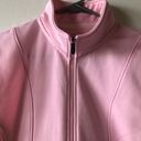 Second Skin  Womens Pink Waist Jacket Front & Pockets Zipped Size Medium Photo 2