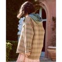 The Great. The State Park Shirt Jacket Flannel Plaid Shacket Size 1 / Small Brown Photo 3