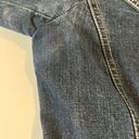 DKNY Jeans Medium Wash Fitted Denim Blazer Jacket Size Medium Photo 7