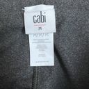 CAbi  Skirted M' Leggings Womens Medium Charcoal Gray Pull On Stretch Knit 3577‎ Photo 9