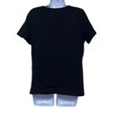 n:philanthropy  Womens S Cypress Slit T Shirt Black Distressed Short Sleeve NWT Photo 1