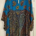 Anthropologie Blue Floral Boho Dress  Photo 3