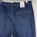 Gloria Vanderbilt NWT  Flare Trouser High Waisted Denim Jeans Dark Wash Boho 14 Photo 4