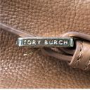 Tory Burch Large  Sammy Messenger Royal Pebbled Leather Fold-over Crossbody Purse Photo 10